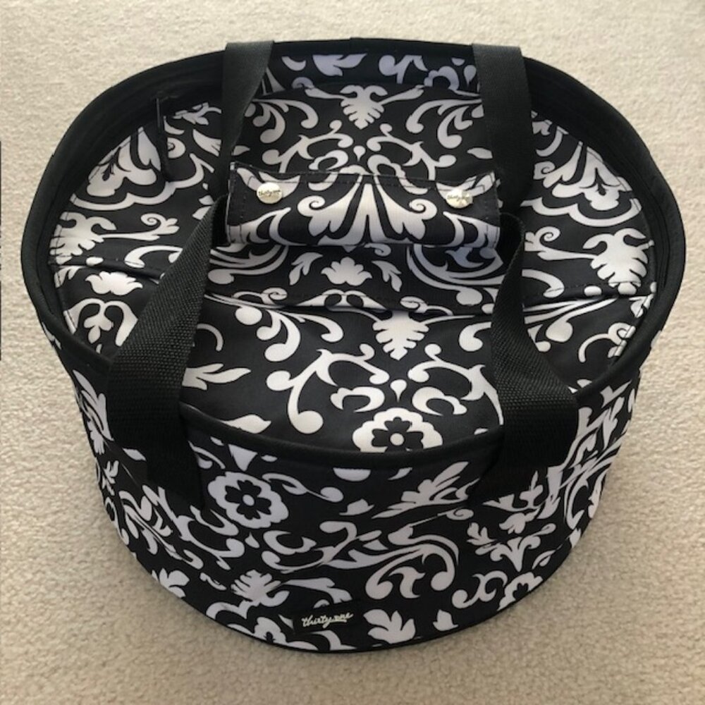 SALE 2 for $26 / 3 for $33 Thirty-One Parisian Pop Around We Go Thermal Tote 13"